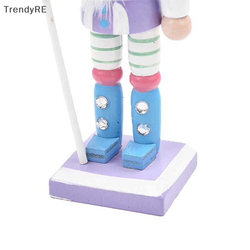 Phim hoạt hình hợp thời trang quả óc chó lính ban nhạc búp bê thu nhỏ 12,5cm nutcracker puppet đồ trang trí máy tính để bàn đồ dùng tiệc giáng sinh re