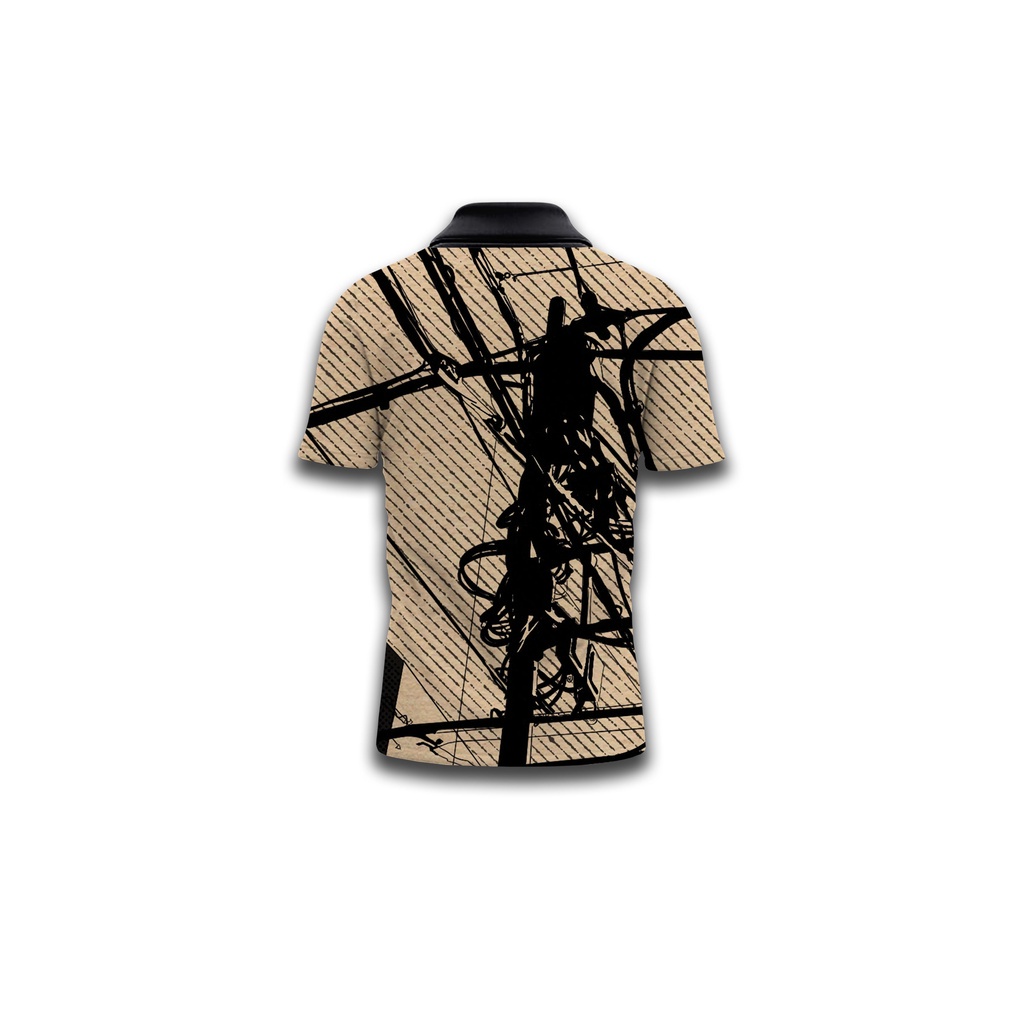 Áo Thun Polo Tay Ngắn In Họa Tiết Hoạt Hình 3D Phong Cách Retro Nhật Bản Cho Nam