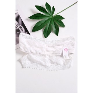 Áo bra AERIE vải ren cúp ngang ngực