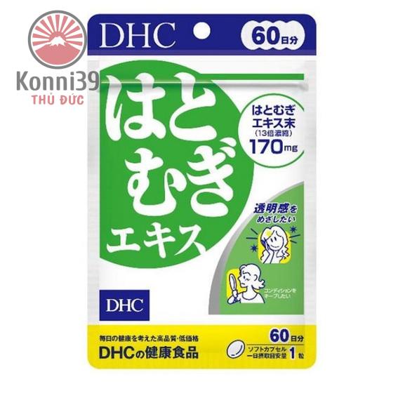 VIÊN UỐNG TRẮNG DA HATOMUGI DHC (GÓI 60 VIÊN DÙNG 60 NGÀY)