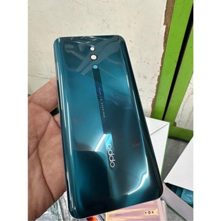 Nắp lưng oppo reno-xanh