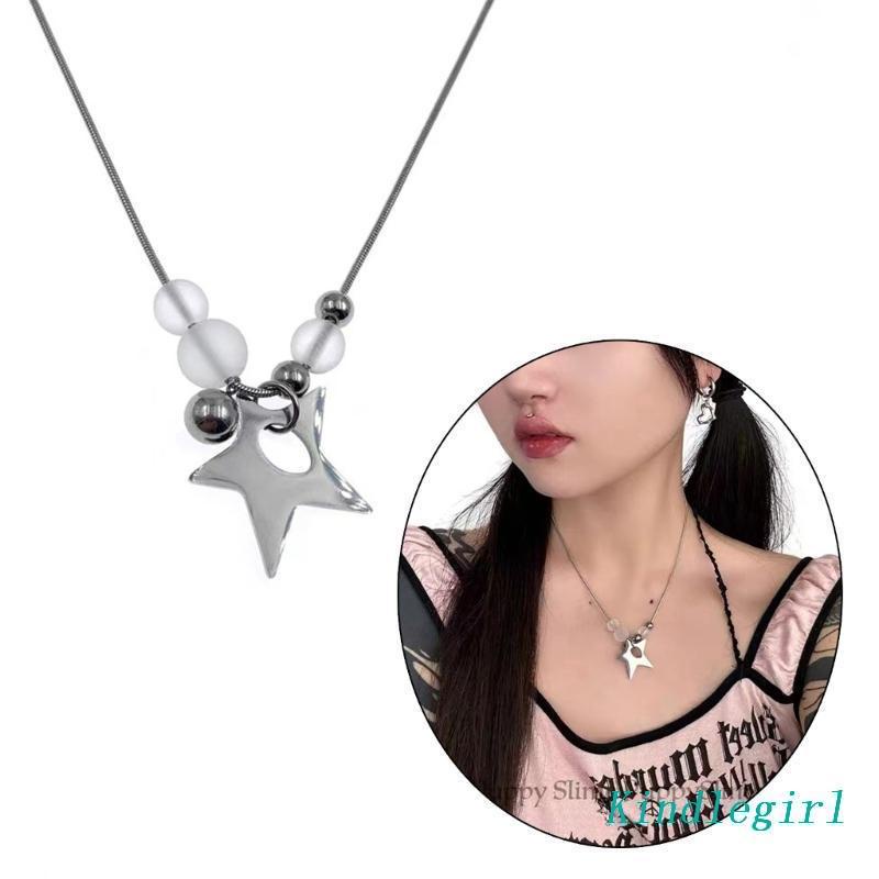 Vòng cổ Choker Mặt Ngôi Sao Thời Trang Dành Cho Nữ