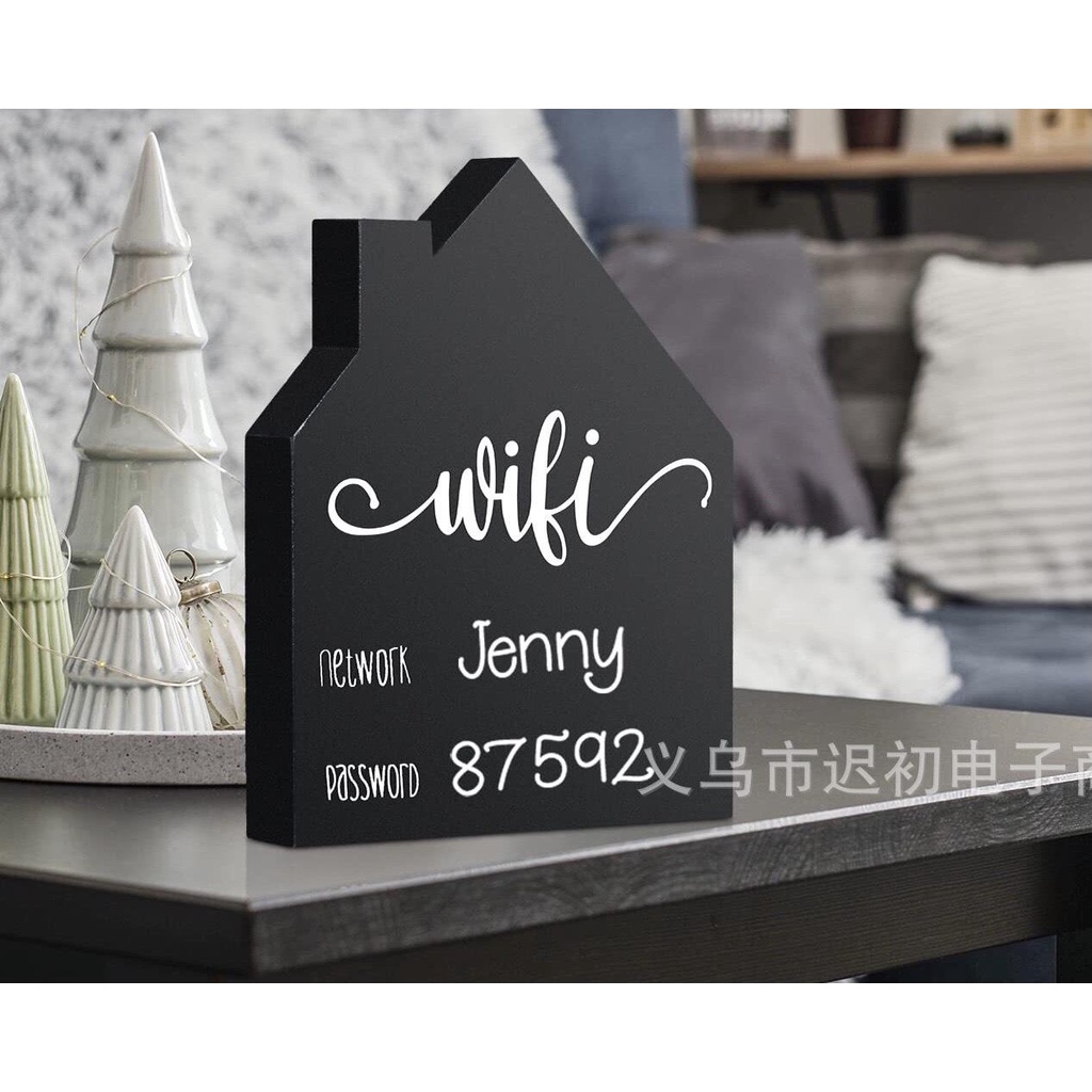 BẢNG ĐEN 1 MẶT ĐỦ HÌNH DÀY 4MM DÂY TREO TRANG TRÍ SIÊU XINH T.CRAFT HOUSE