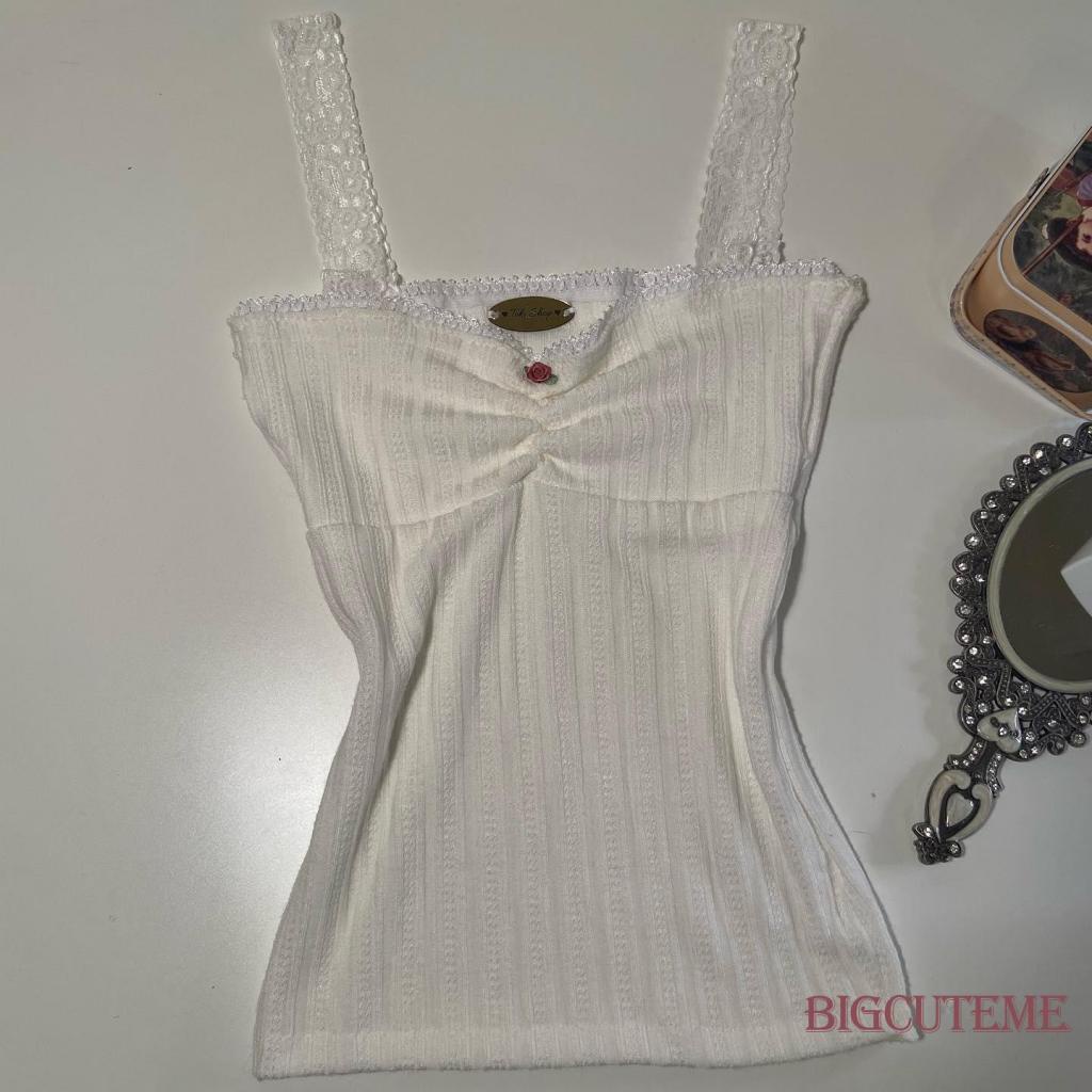 [] Áo Thun Trắng Không Tay Hở Lưng Dáng Ôm Thời Trang Mùa Hè Cho Nữ