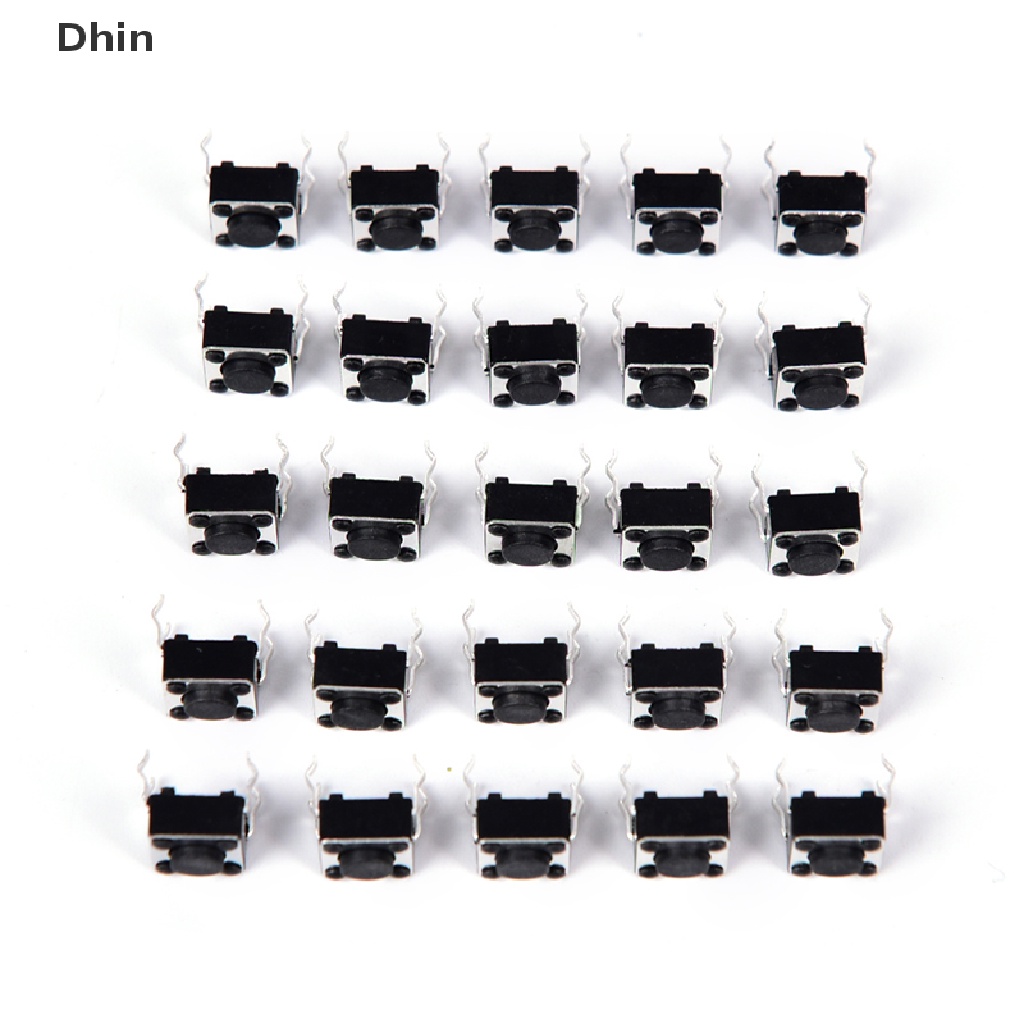 Set 50 Công Tắc Nút Nhấn micro 4pin 6x6x4.3mm Chuyên Dụng