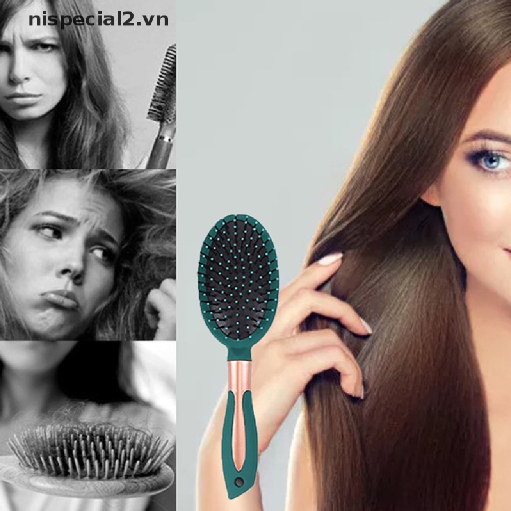 Lược Chải Tóc Túi Khí Mát Xa Da Đầu Chuyên Nghiệp Cho Salon