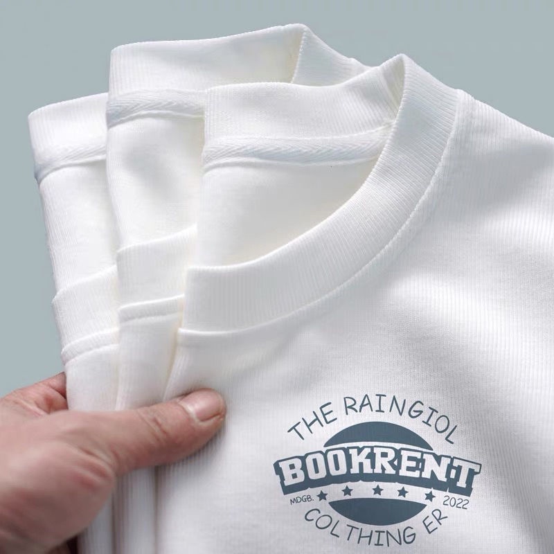 Áo Thun 100% Cotton Tay Ngắn Dáng Rộng Thời Trang Mùa Hè Cho Nam Và Nữ