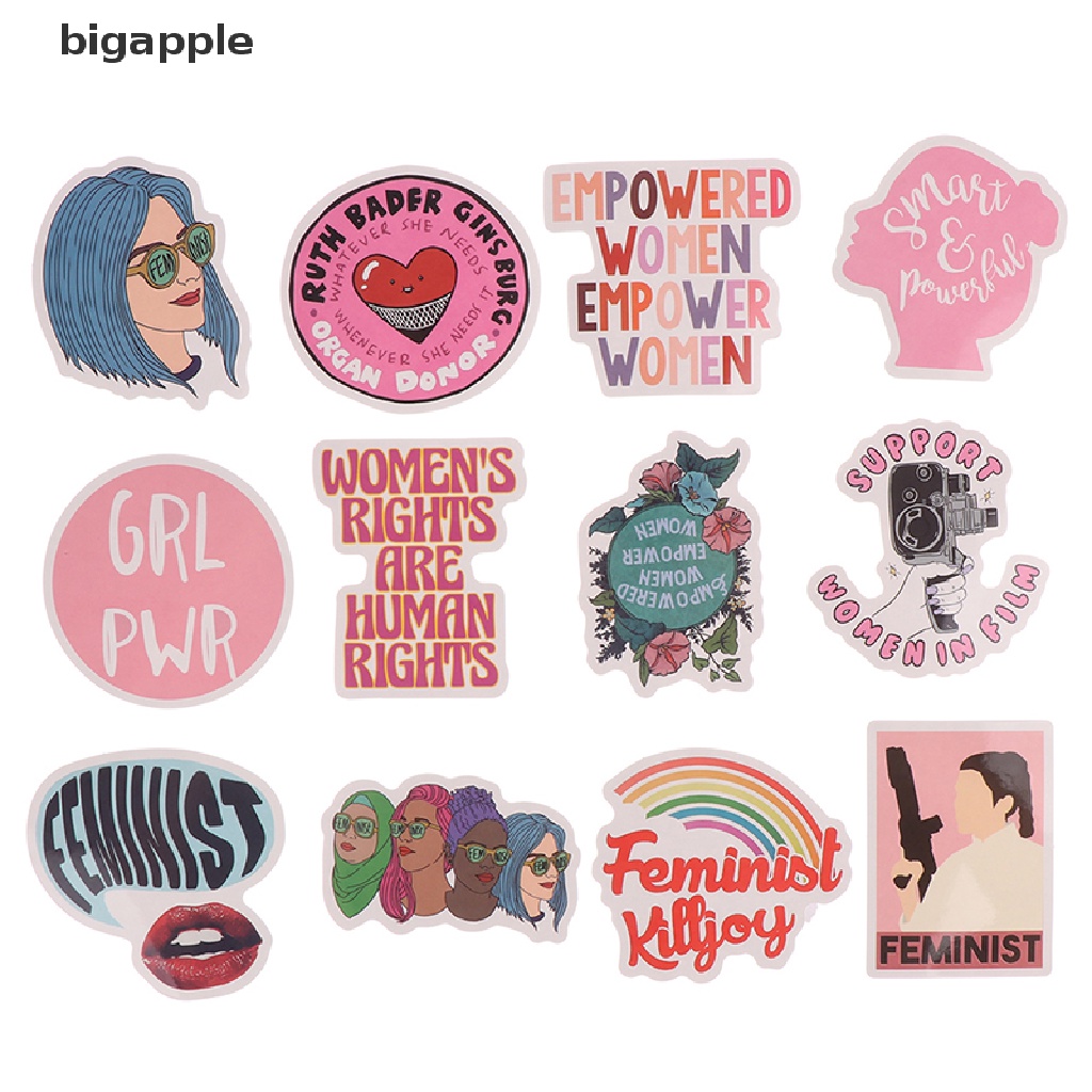 Set 50 Đề Can Dán Trang Trí Điện Thoại / Ván Trượt / Laptop Họa Tiết Hoạt Hình Dễ Thương