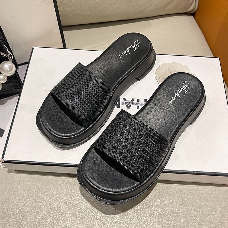 Dép Đế Mềm Dày Tăng Chiều Cao Thời Trang Mùa Hè AA6285