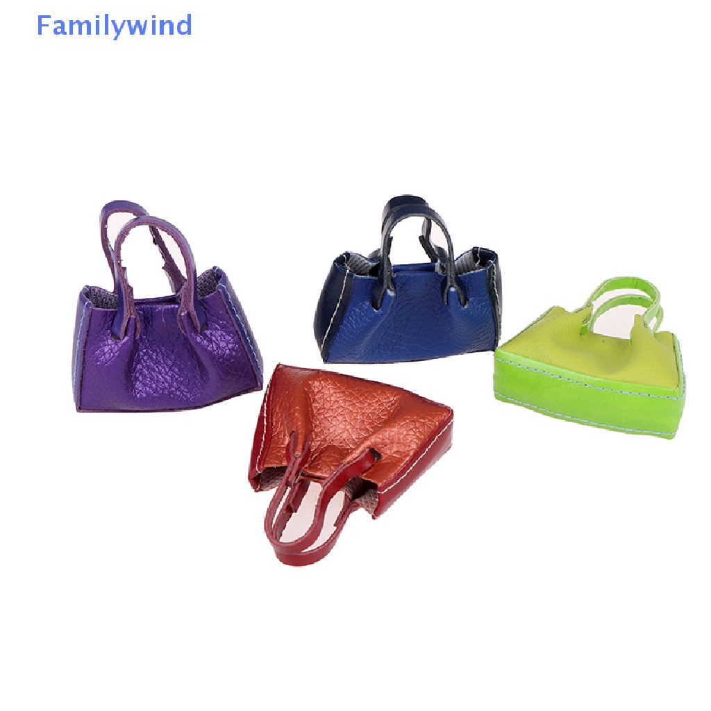 Túi Xách Da PU Trang Trí Nhà Búp Bê Tỉ Lệ 1 / 6 1 / 12