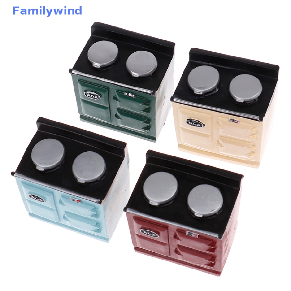 Mô Hình Bếp Gas Mini Tỉ Lệ 1: 12 Trang Trí Nhà Búp Bê