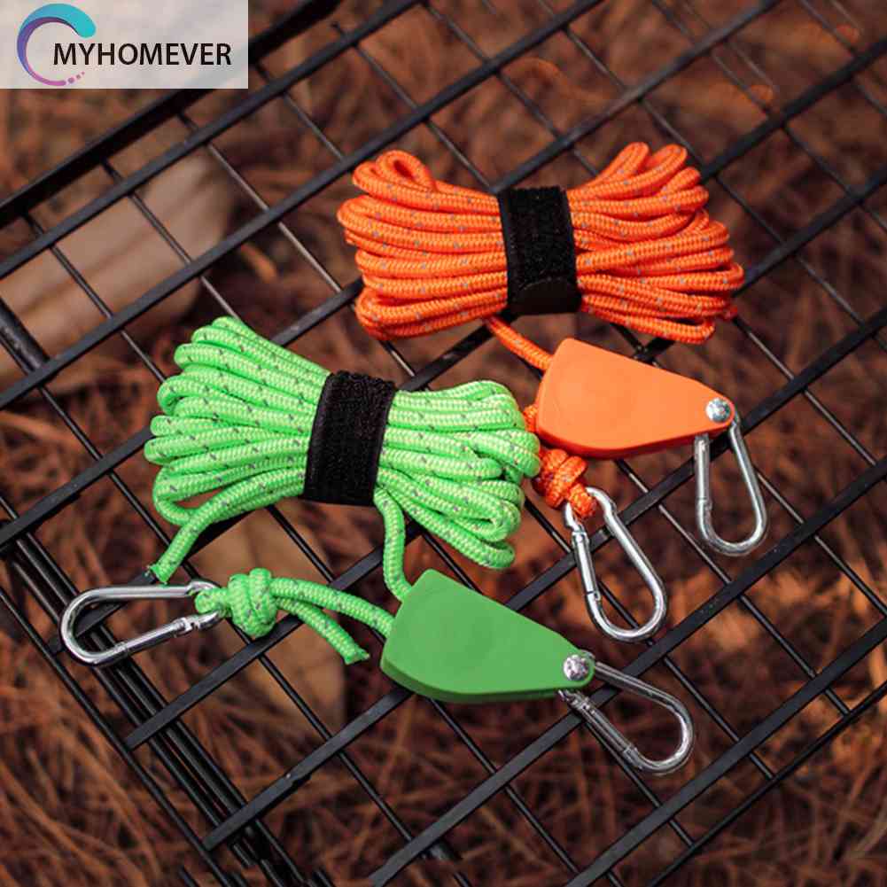 Set 2 Dây Thừng Đinh Tán 4mm 4m Cho Hoạt Động Ngoài Trời