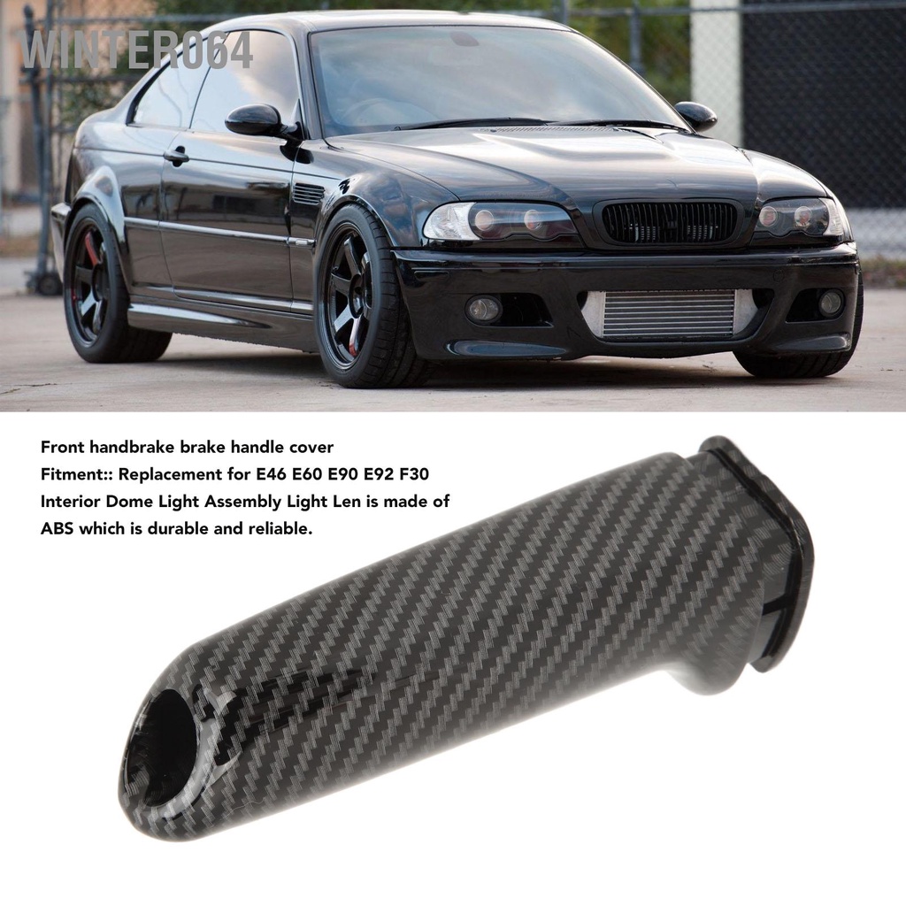 Vỏ Bọc Tay Phanh Trước Bằng Sợi Carbon Thay Thế Chuyên Dụng Cho E46 E60 E90 E92 F30