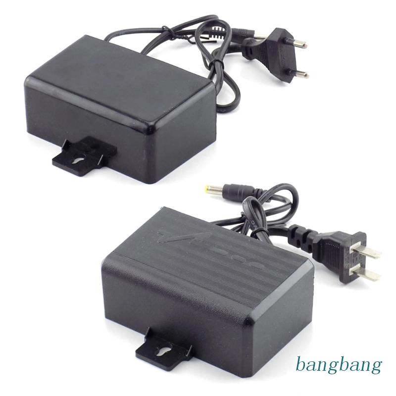 Cục Nguồn AC / DC 12V 2A Chống Thấm Nước Phích Cắm EU / US Cho Máy Quay CCTV