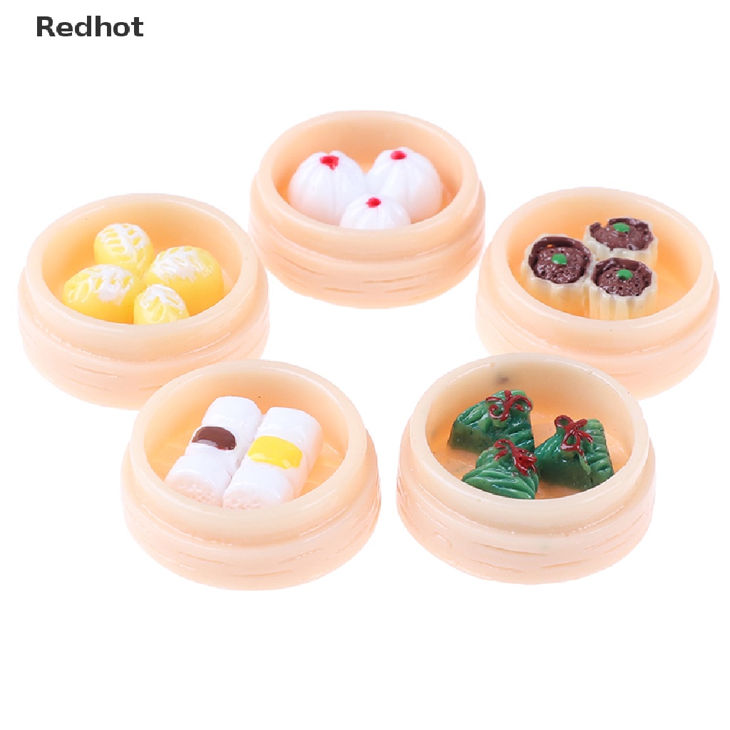 Bộ 5 Đồ Chơi Thức Ăn Tỉ Lệ 1: 12 Cho Nhà Búp Bê