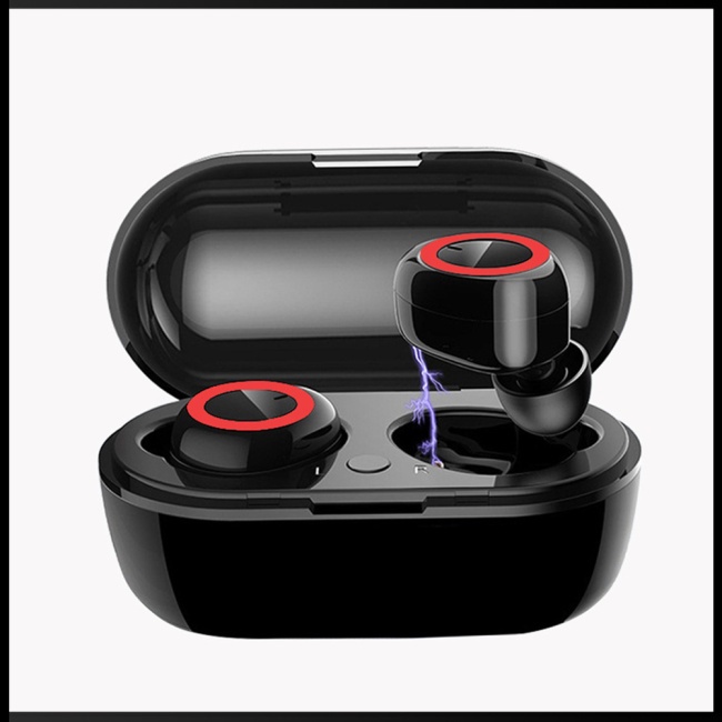 Tai Nghe Bluetooth Không Dây Zevaret Y50 Tws Thiết Kế Tiện Dụng Kèm Sạc