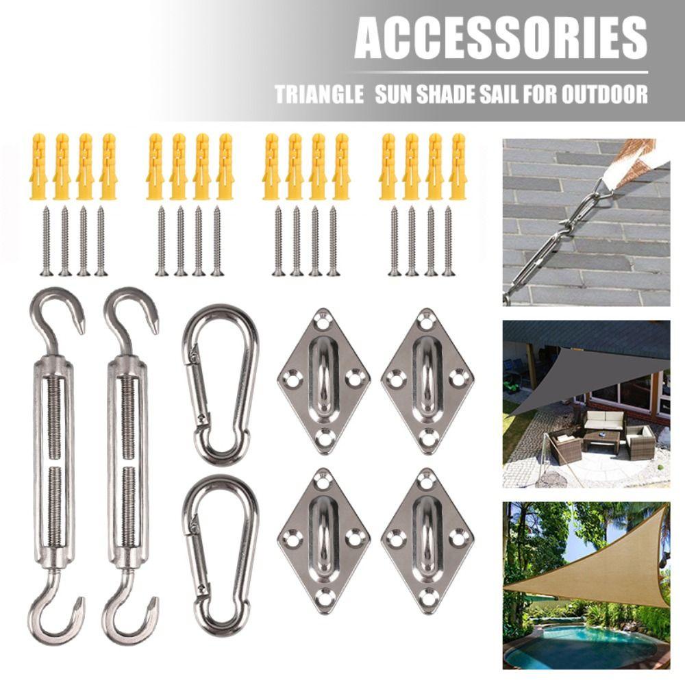 PISTA Bộ Dụng Cụ Cố Định Mái Hiên Che Nắng Ngoài Trời