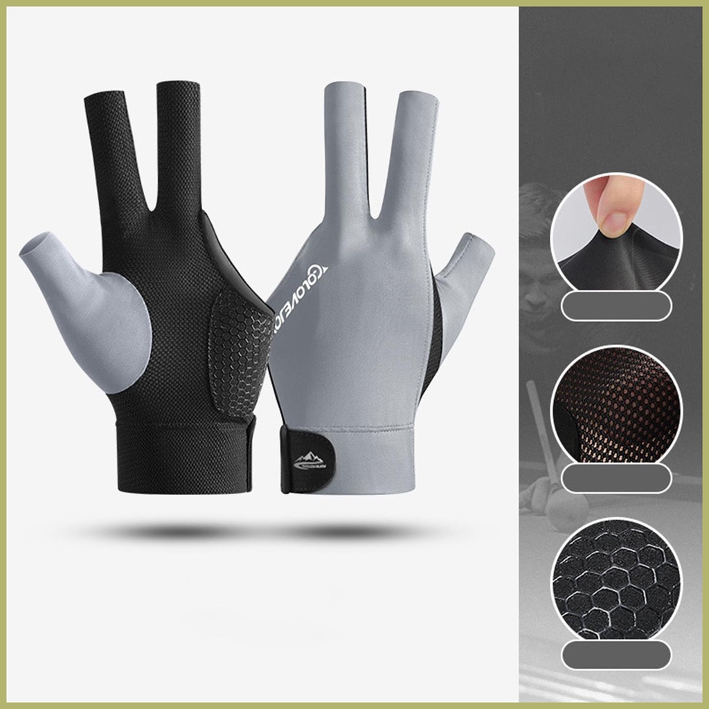 Găng Tay 3 Ngón Chơi Bida Chuyên Nghiệp