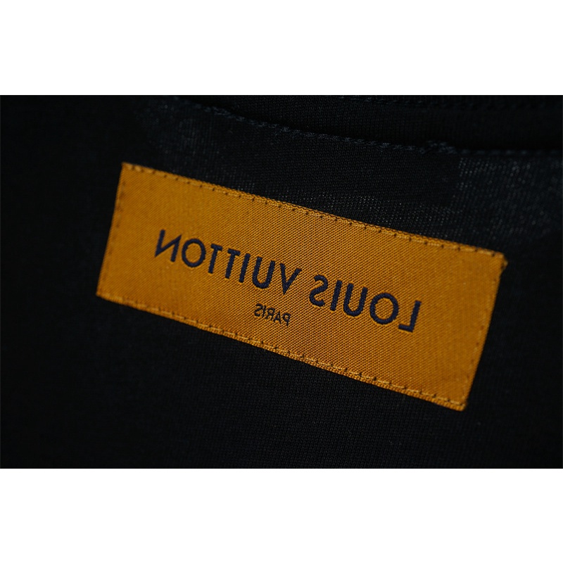 Áo Thun Cotton Tay Ngắn Thêu Chữ L Plus Size Unisex