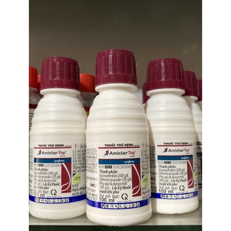 Sản phẩm trừ bệnh Syngenta Amistar Top 325SC chai 100ml