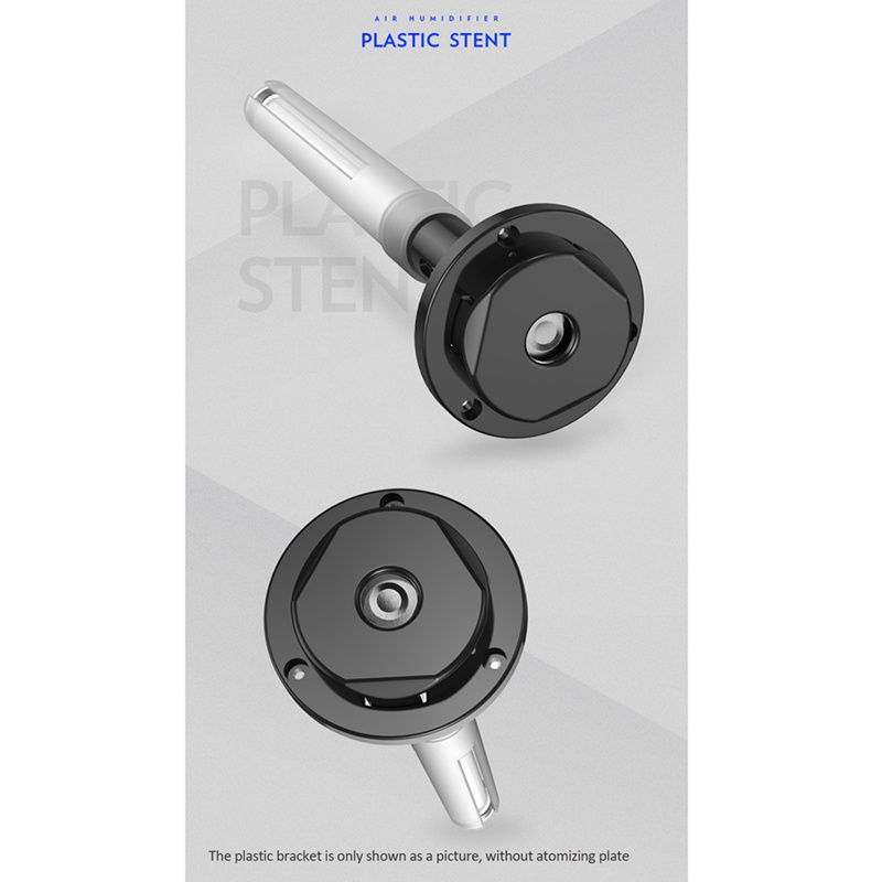 Set 4 Giá Đỡ Phun Sương Tạo Độ Ẩm Mini Bằng Nhựa Cổng USB Diy Không Cần Khoan Lỗ