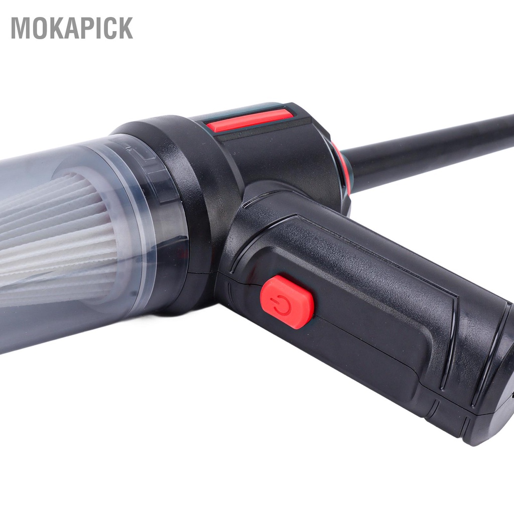 Mokapick Máy Hút Bụi Ô Tô Cầm Tay Sạc Không Dây Mini Mạnh Mẽ Cho Gia Đình Xe Văn Phòng
