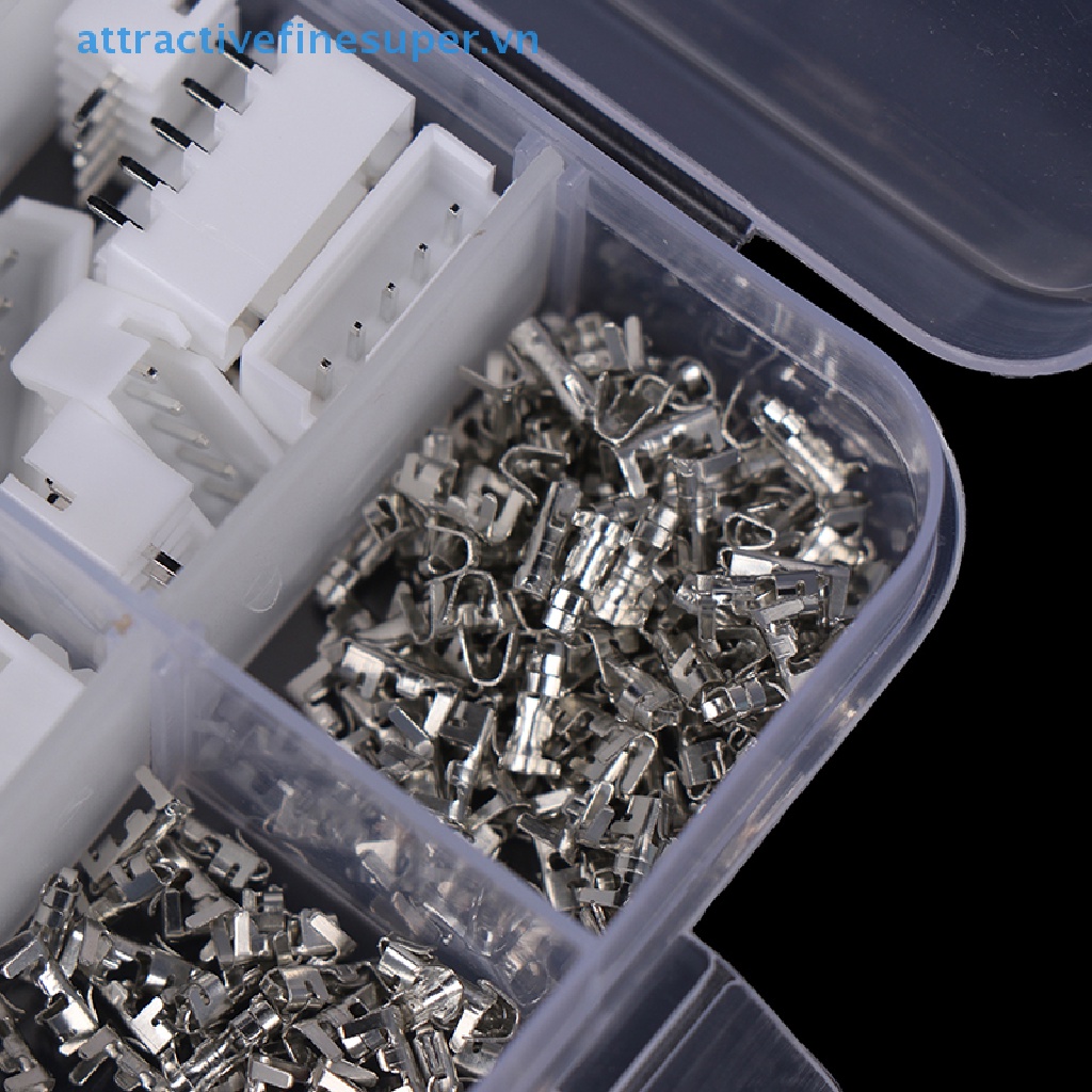 Set 230 Đầu Nối Dây Điện XH 2.54 2p 3p 4p 5pin 2.54mm