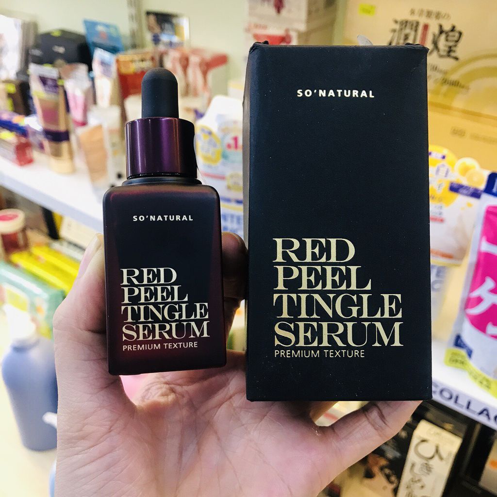 Tinh Chất Tái Tạo Da Tẩy Tế Bào Chết Hoá Học Red Peel Tingle Serum Premium Texture 20ml