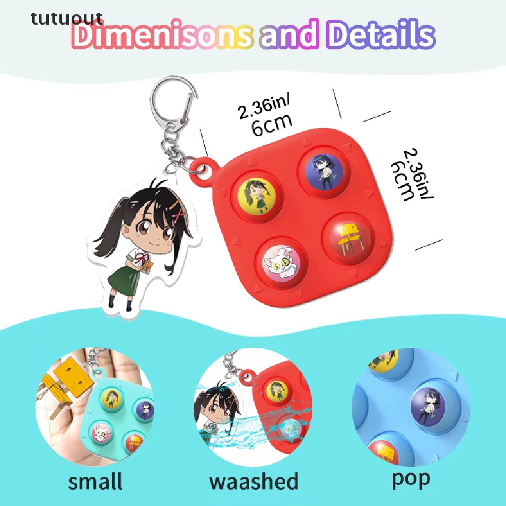 1 Móc Khóa Mô Hình Nhân Vật Anime Dễ Thương