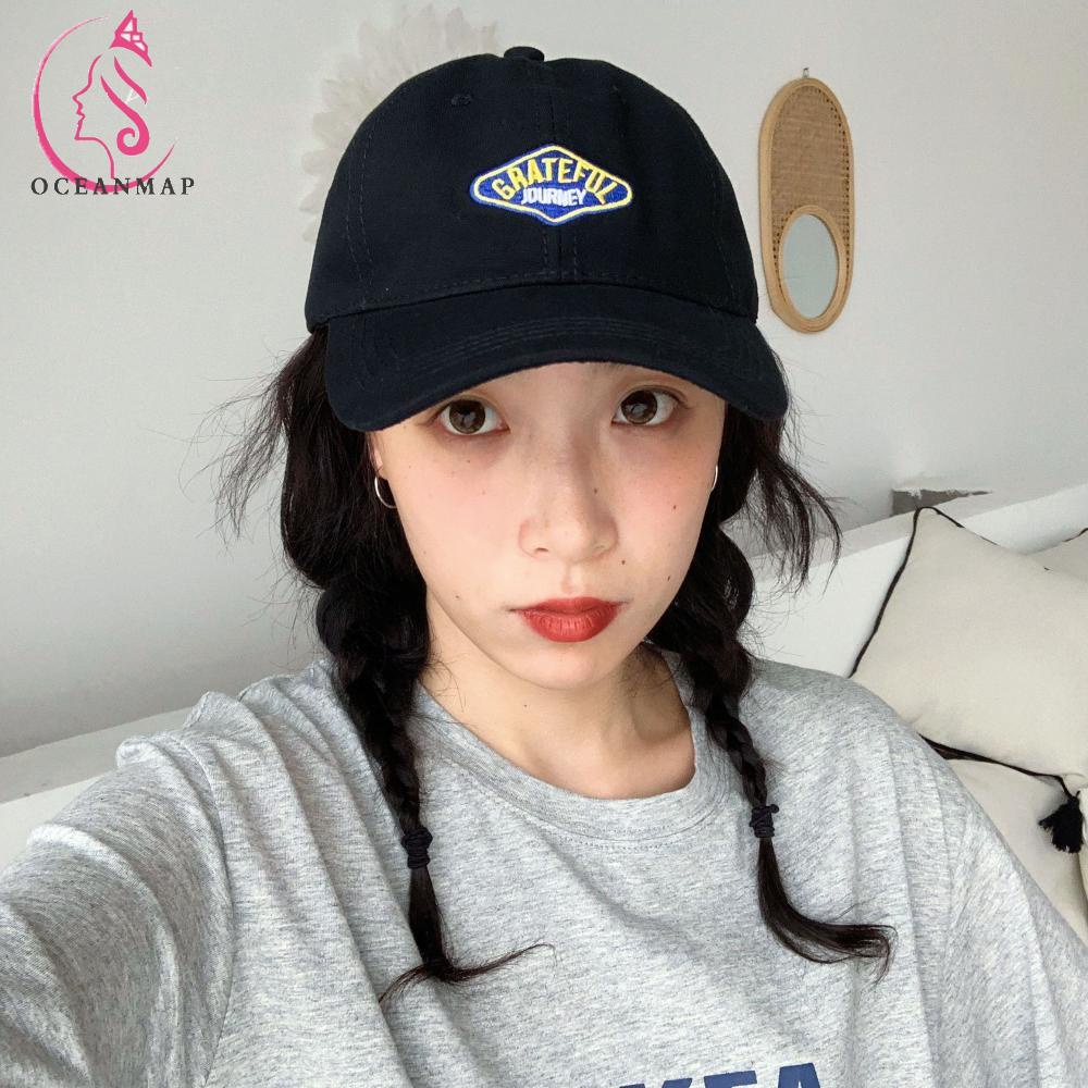 Nón lưỡi trai thêu chữ phong cách Hip Hop thời trang cá tính cho nam nữ