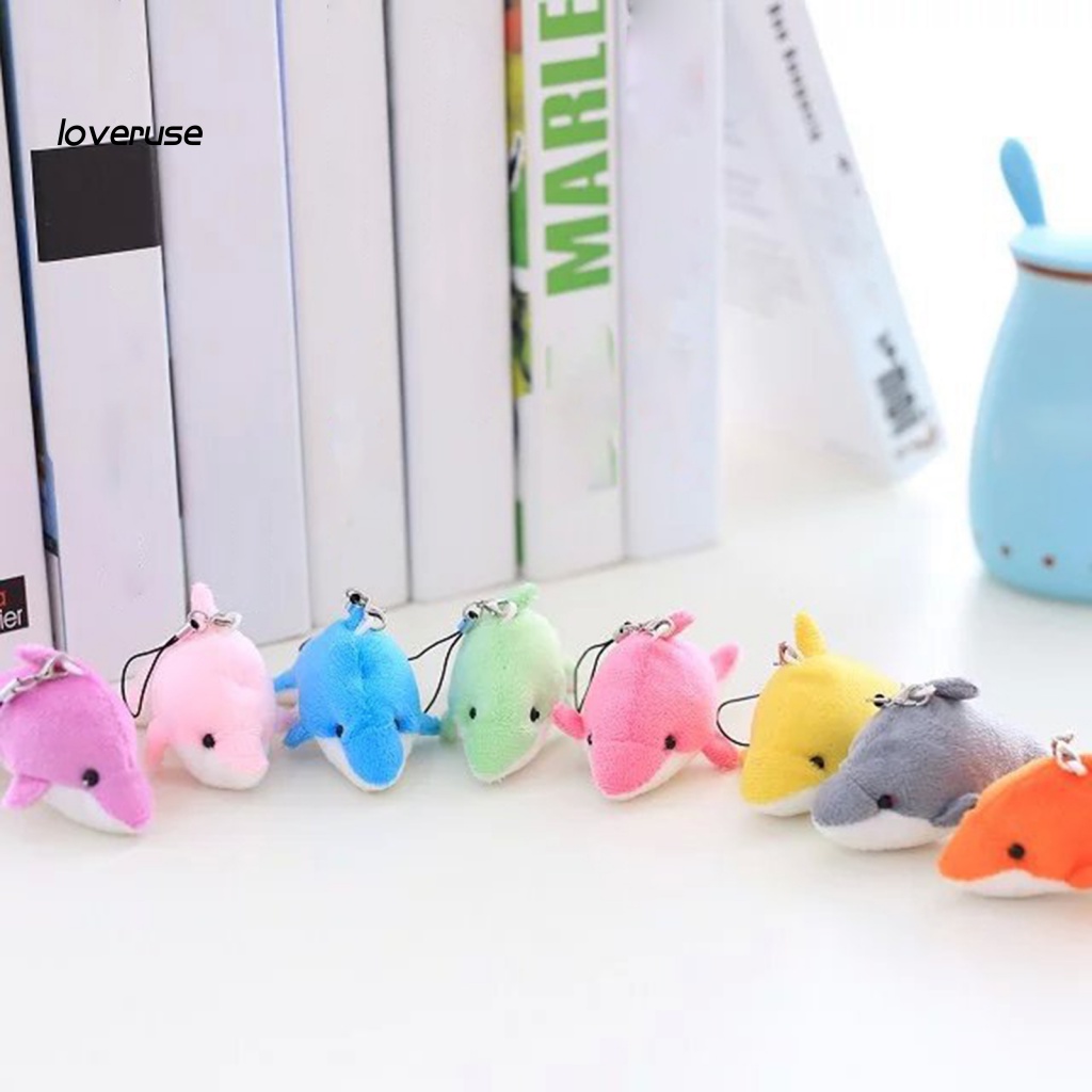 Đồ chơi nhồi bông Hình Cá Heo Hoạt Hình Đáng Yêu