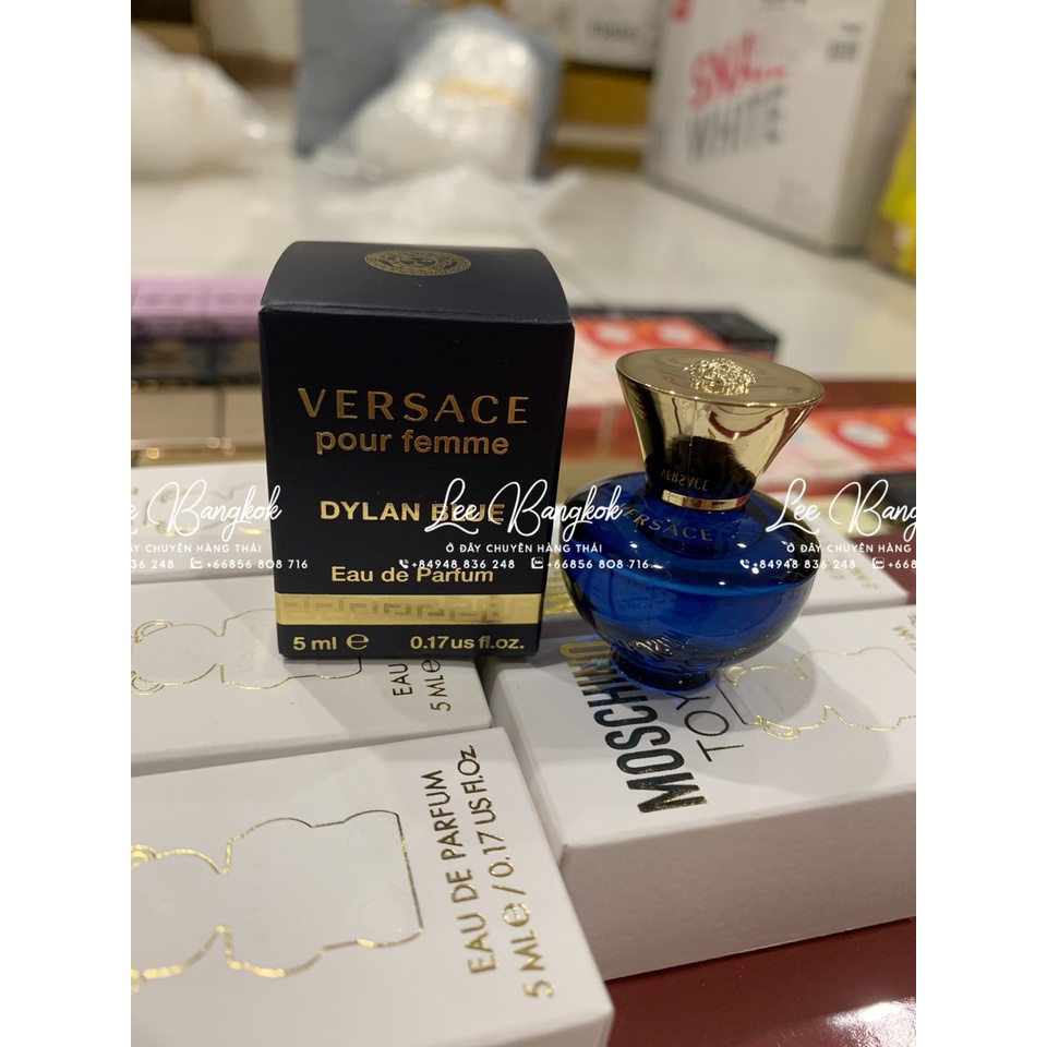 [Chính Hãng] Nước Hoa Mini Versace Dylan Blue, Pour Homme, Eros Flame, Eau De Parfum Perfume Chuẩn Auth Cực Thơm