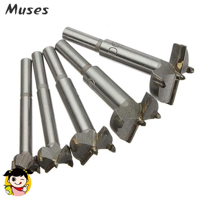 Set 5 Mũi Khoan Lỗ 15-35mm Chuyên Dụng Làm Mộc