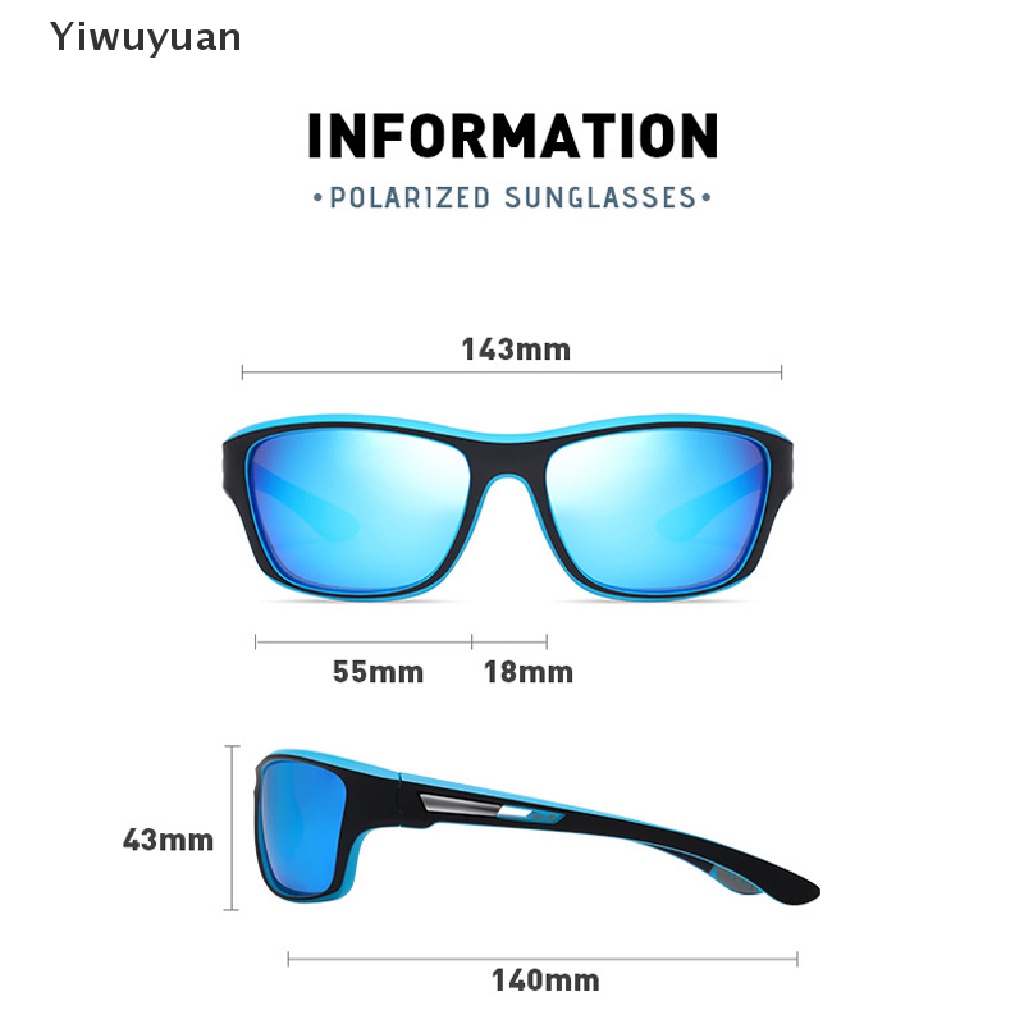 < Yiwuyuan > Kính Mát Phân Cực Lái Xe Ngoài Trời Cho Nam Và Nữ Bán Chạy