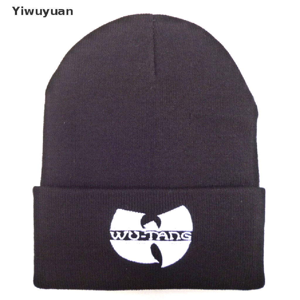 < Yiwuyuan > WU TANG CLAN Mũ beanie Dệt Kim Giữ Ấm Mùa Đông Phong Cách Hip-Hop Cho Nam Và Nữ   Giảm Giá Trên Bán Hàng
