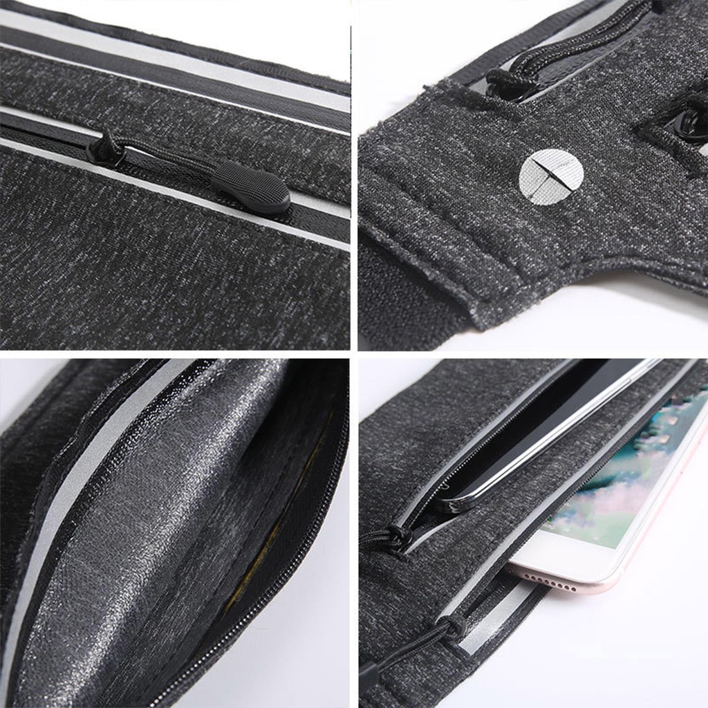 Túi Đeo Thắt Lưng Phản Quang Có Thể Điều Chỉnh Kích Thước Cho Nam Và Nữ