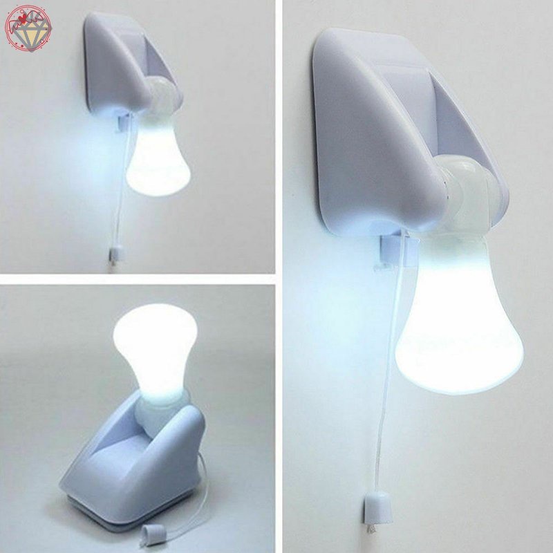 Đèn LED Có Dây Kéo Dùng Trang Trí Tủ / Nhà Vệ Sinh / Phòng Ngủ Sử Dụng Pin Tiện Lợi