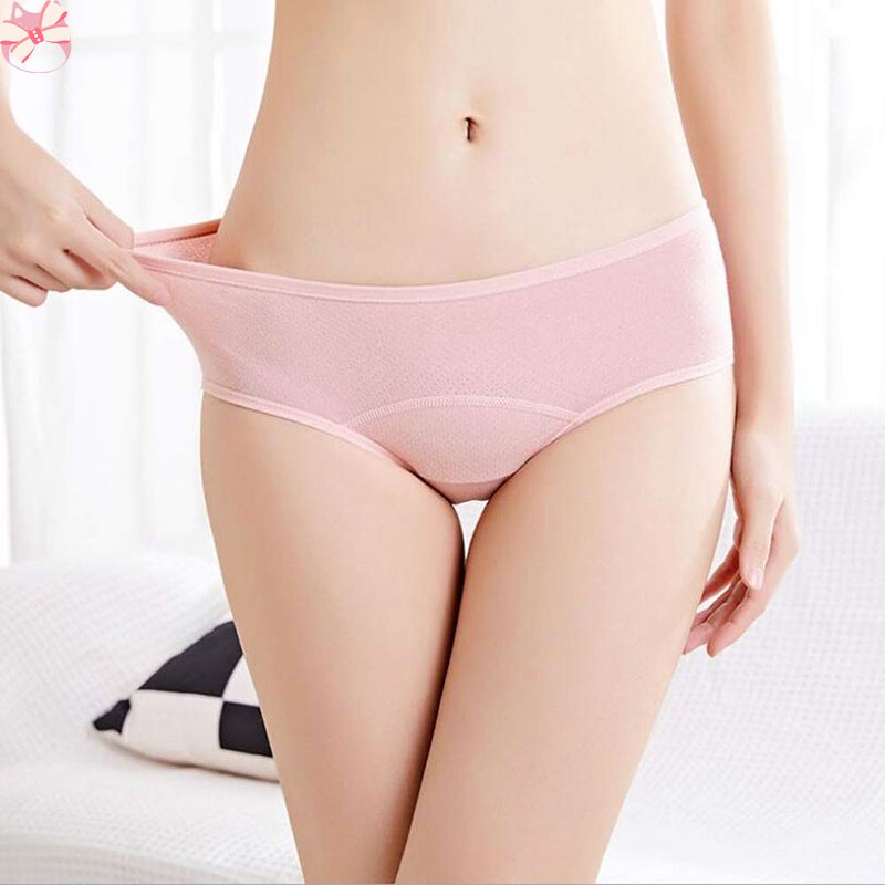 Quần Lót Cotton Tinh Khiết Thoáng Khí Chống Rò Rỉ Cao Cấp HGF YR