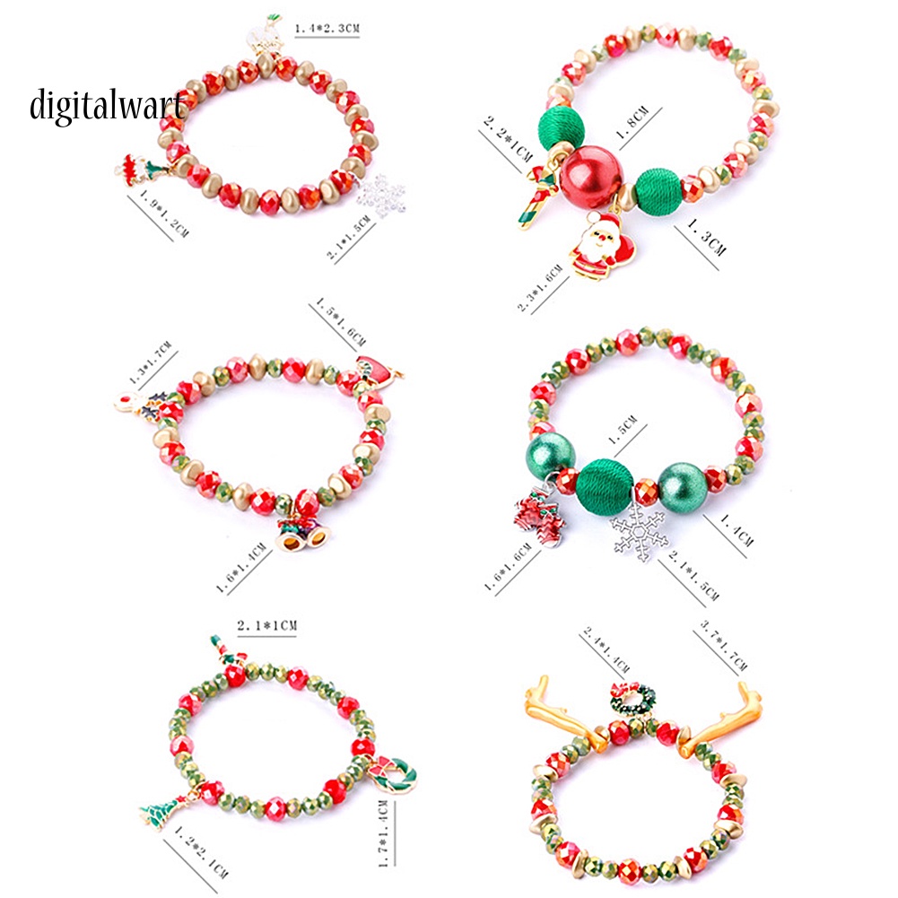 Kỹ Thuật Số| Vòng Tay Nhiều Màu Sắc Phong Cách Giáng Sinh