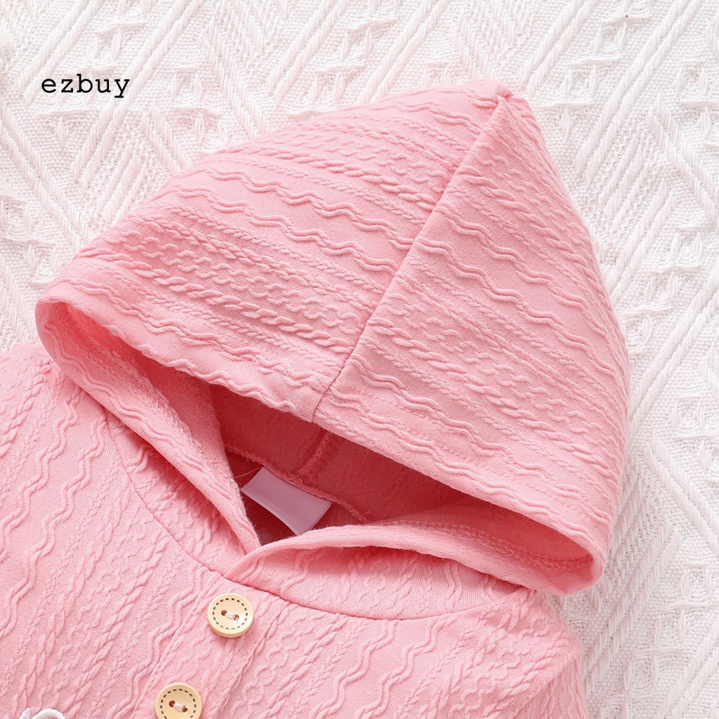 Bộ Đồ Ngủ Liền Thân Bằng Cotton Giữ Ấm Họa Tiết Bắt Mắt Độc Đáo Cho Bé Sơ Sinh