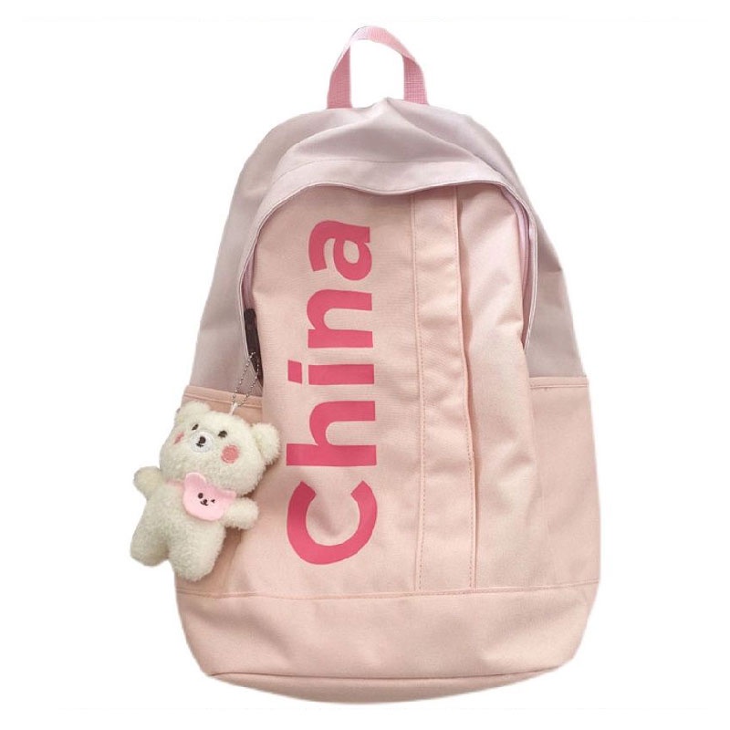 MISCHA Ba Lô nylon Siêu Nhẹ Sức Chứa Lớn Thời Trang Phong Cách Hàn Quốc Cho Nam Và Nữ