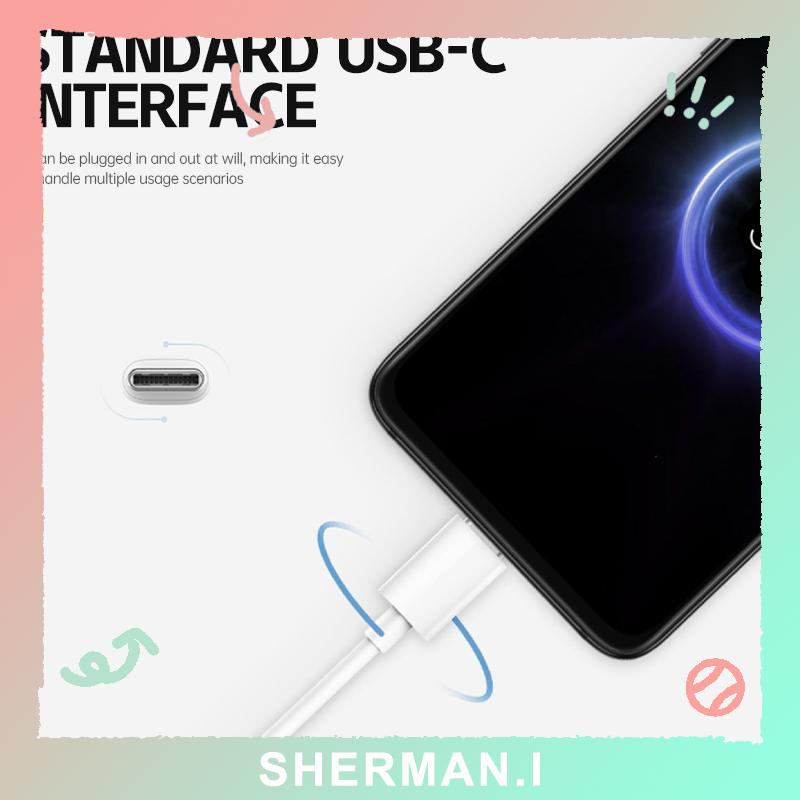 2A Dây Cáp Sạc Nhanh USB Type-C 30cm Cho điện thoại OPPO/VIVO/Huawei/XiaoMi-SN