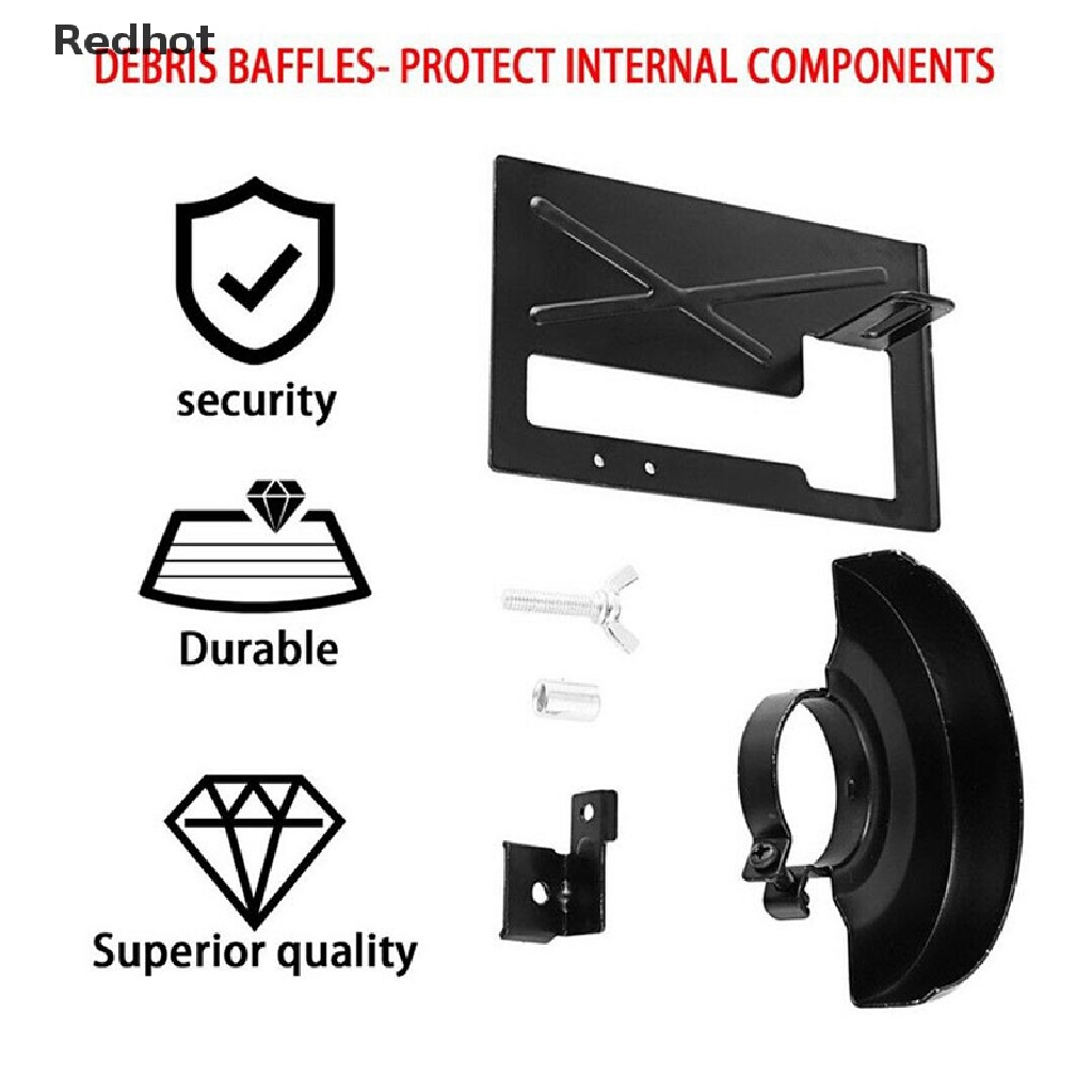 &lt; Redhot &gt; Đế Đứng Cắt Cát + Vỏ Bọc Bảo Vệ Cho Máy Mài Góc