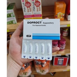 Sản phẩm bôi ,đặt trĩ DOPROCT Suppository