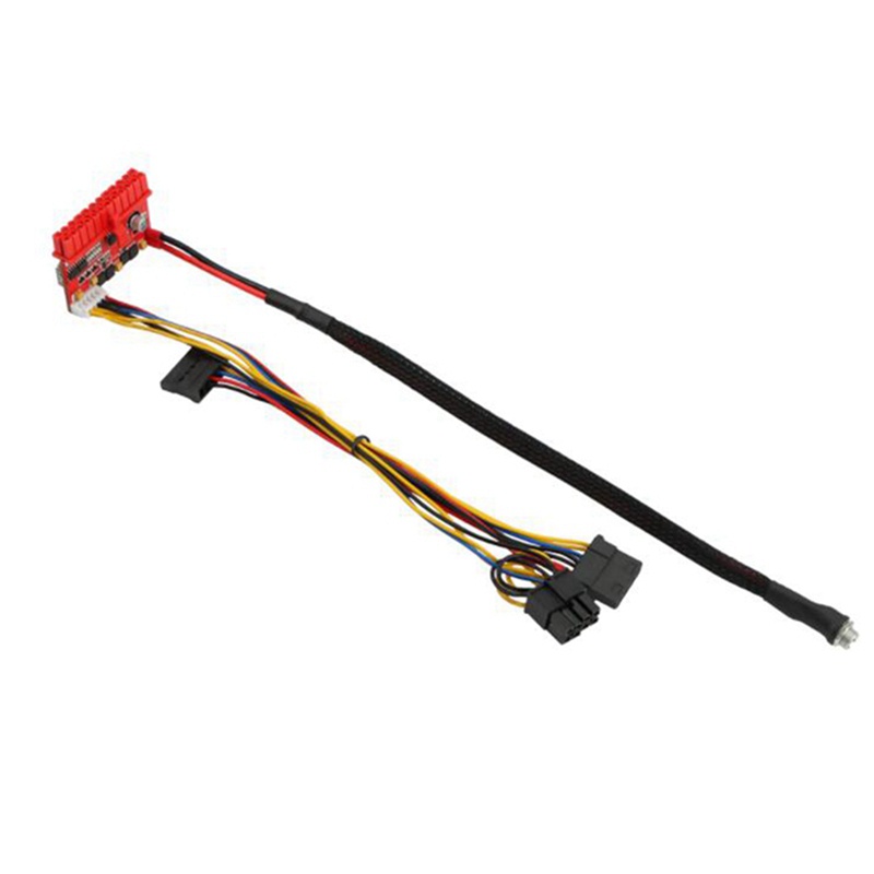 Dây Cáp Âm Thanh RCA Chuyển Đổi Cổng ITX DC Sang ATX 24Pin Cho Máy Tính / Xe Hơi