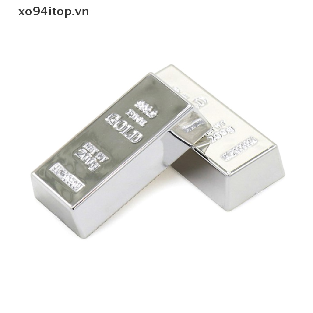 Viên Gạch Giả Màu Bạc Dùng Làm Đạo Cụ Chụp Ảnh