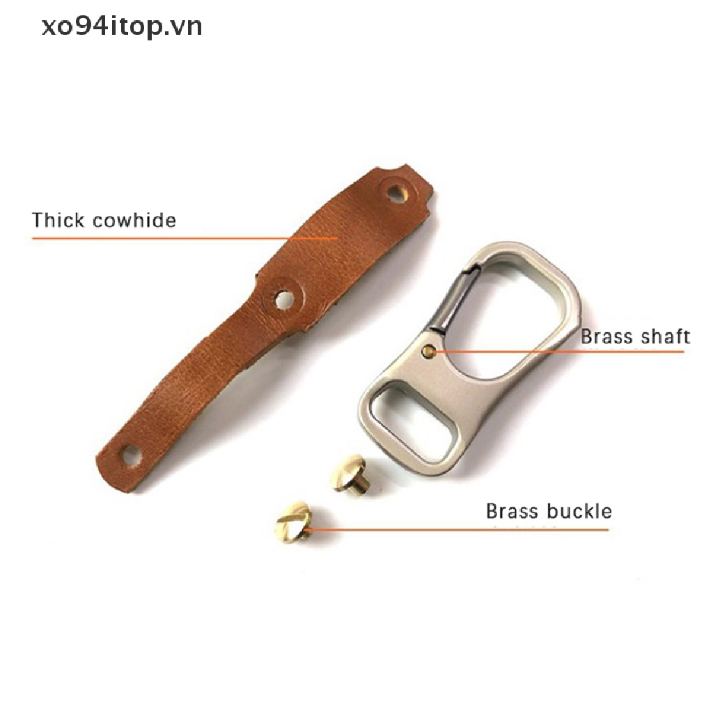 Móc Chìa Khóa Bằng Da Bò Chất Lượng Cao