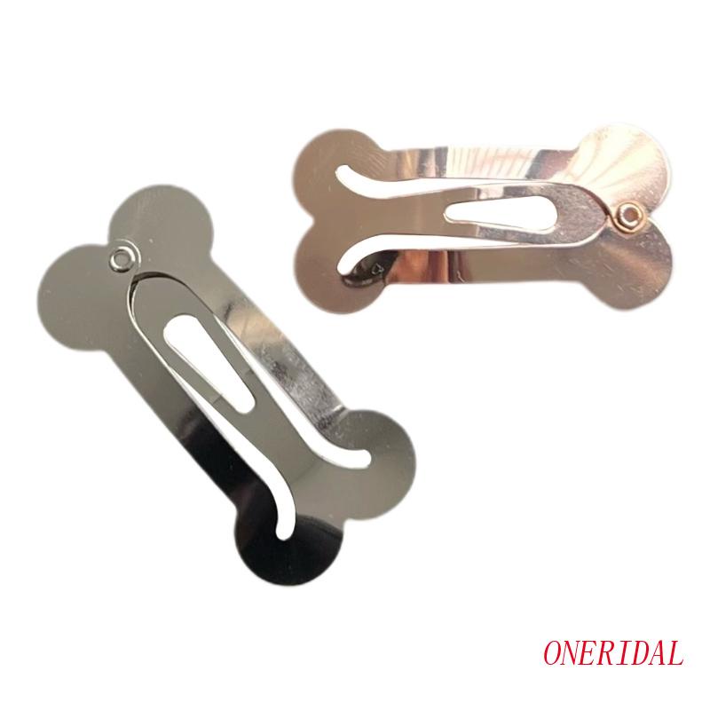 Kẹp Tóc Hình Khúc Xương Bằng Kim Loại Lấp Lánh Thời Trang Xuân Hè Cho Nữ