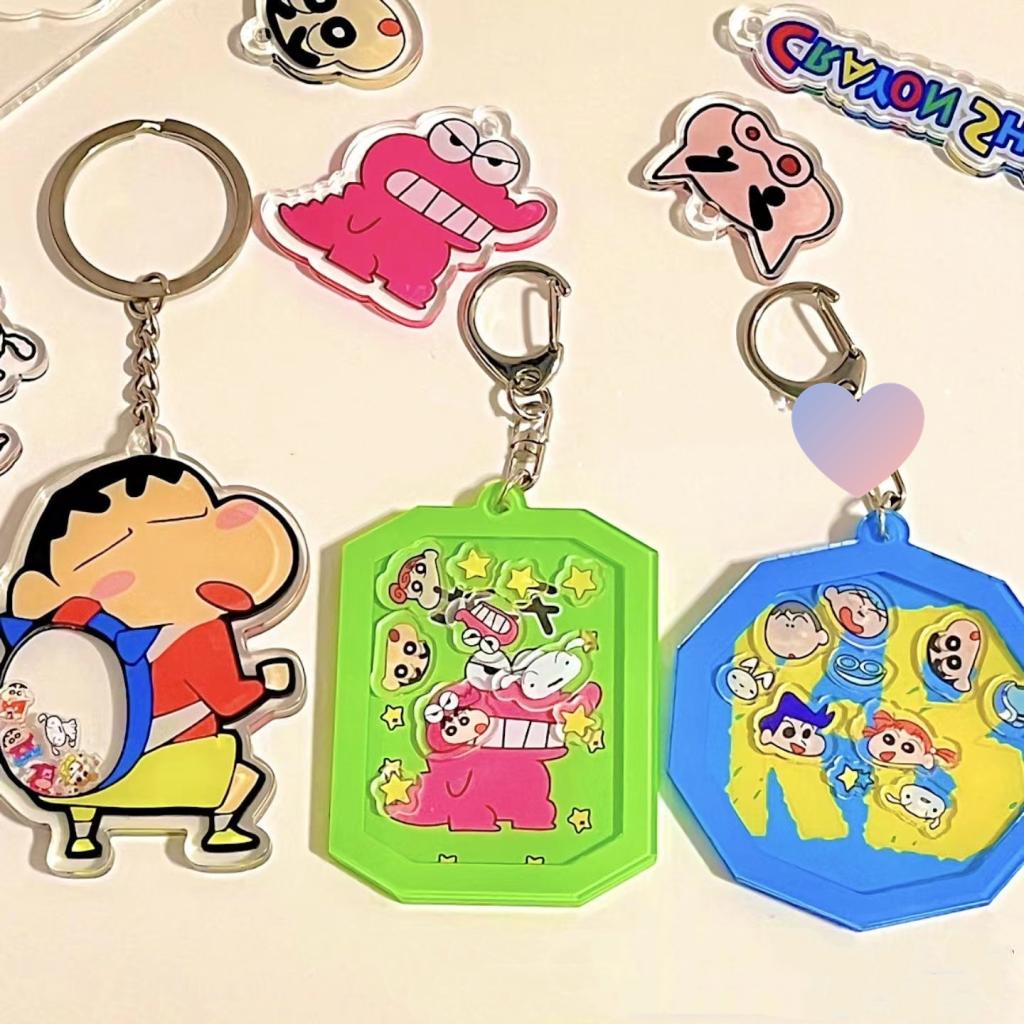 Móc Khóa Hình Cậu Bé Bút Chì Shin Bằng Acrylic