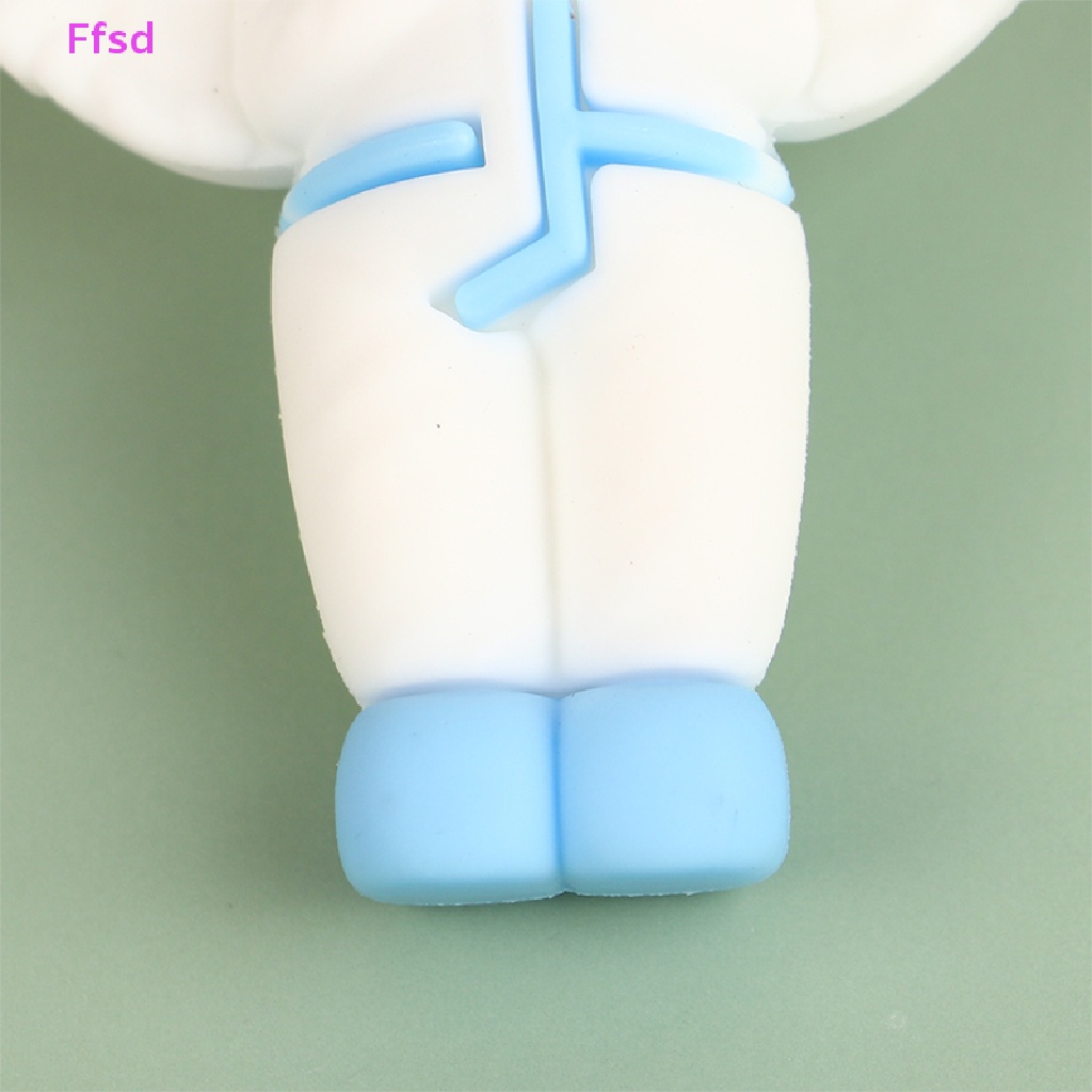 {Ffsd} 1 Móc Khóa Mini Hình Thiên Thần Màu Trắng Dễ Thương Trang Sức / Túi Xách / Móc Khóa Bán Chạy